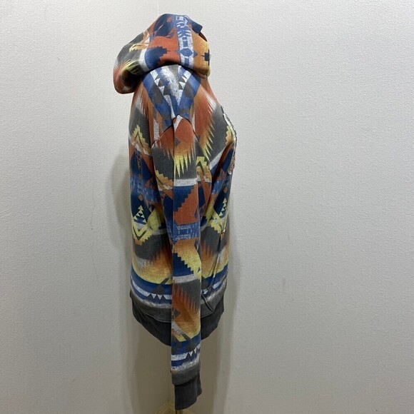 Ralph Lauren Denim Supply Small Aztec Flag Sweater RRL Polo VTG Southwestern - Picture 4 of 6